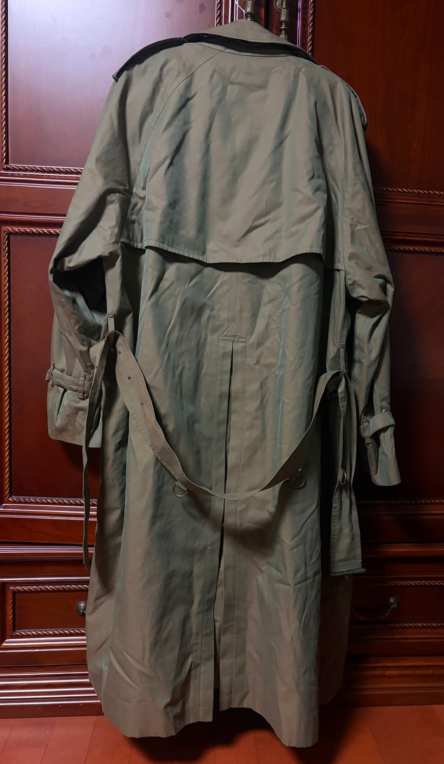 버버리 빈티지 트렌치코트 s급 상품이미지9