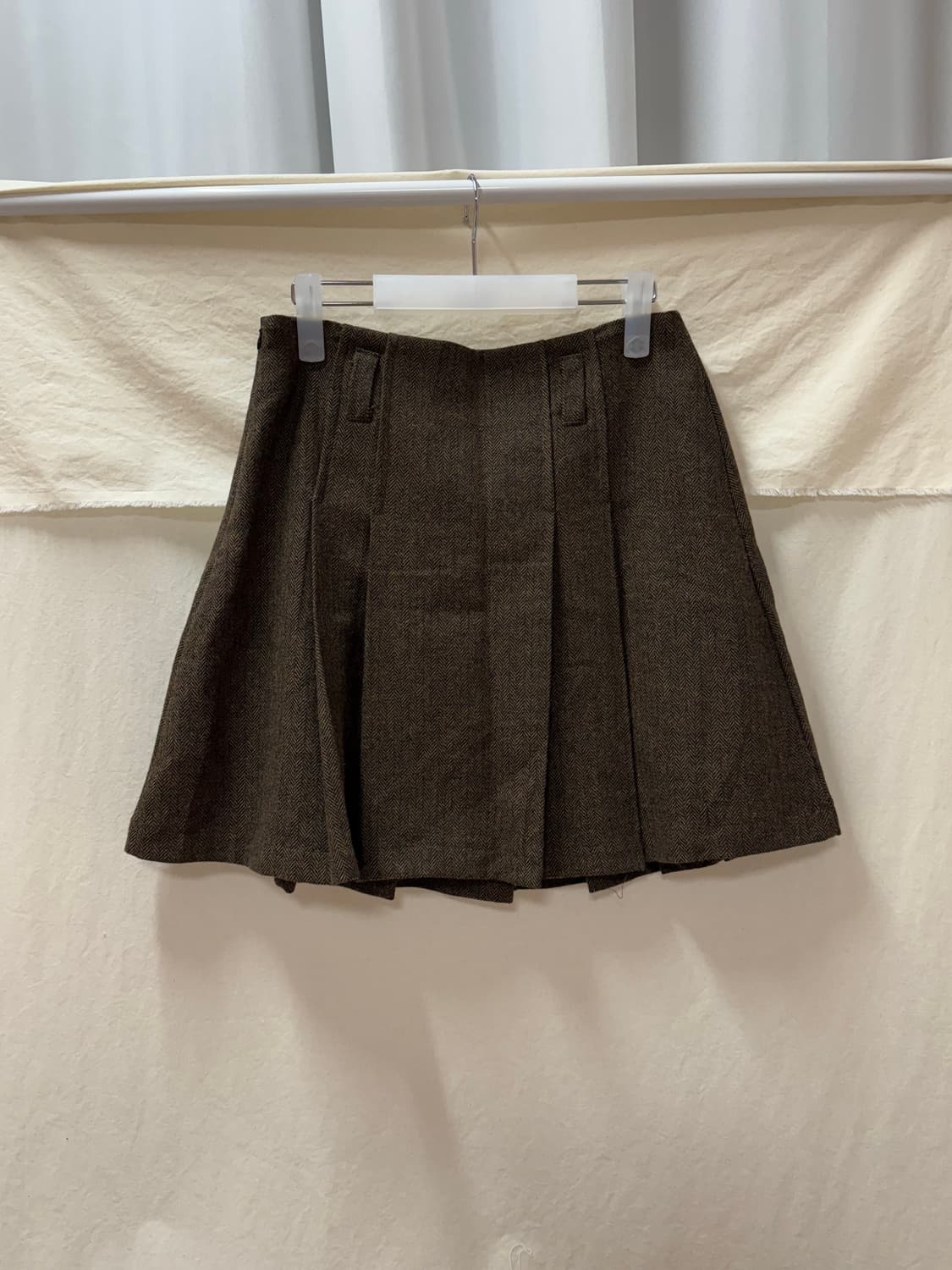 브랜디멜빌 핀턱 미디 스커트 상품이미지2