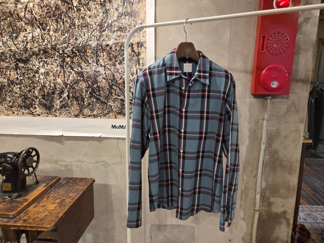 산드로 플란넬셔츠 상품이미지3