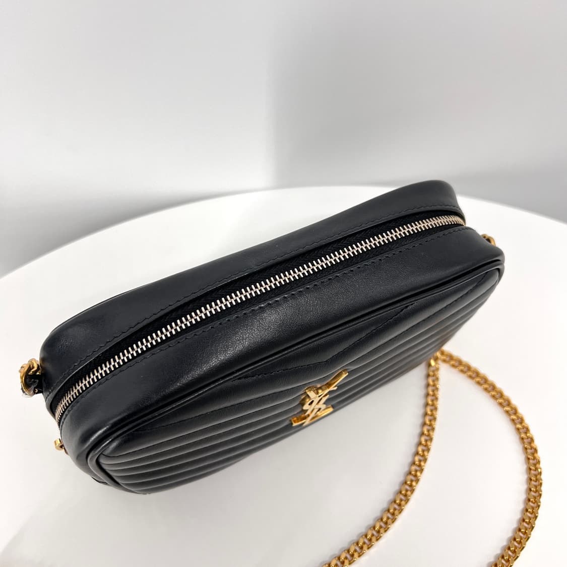 [감정완료] 생로랑 마틀라세 체인 크로스백 블랙 (748849) 상품이미지6