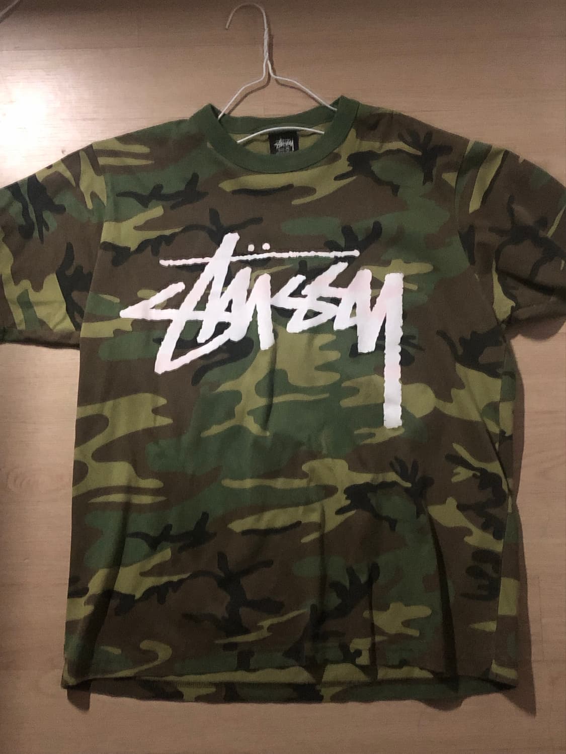 스투시 카모 반팔티 상품이미지1