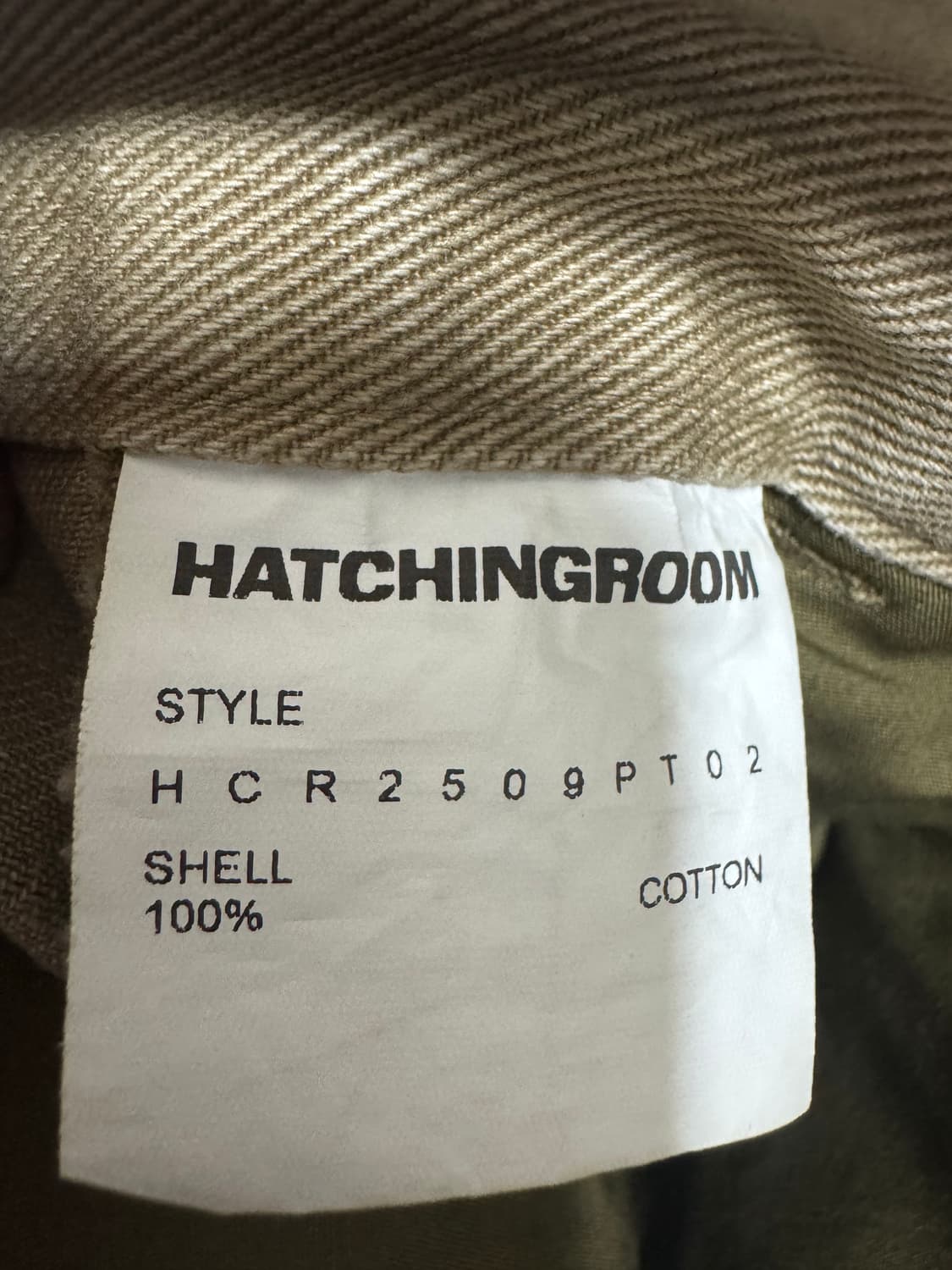 해칭룸 Deep Pleats Trousers Beige S 상품이미지4