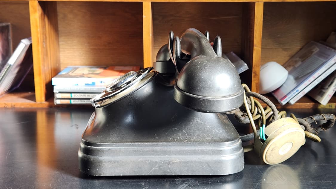 옛날 다이얼 골동품 전화기 상품이미지7