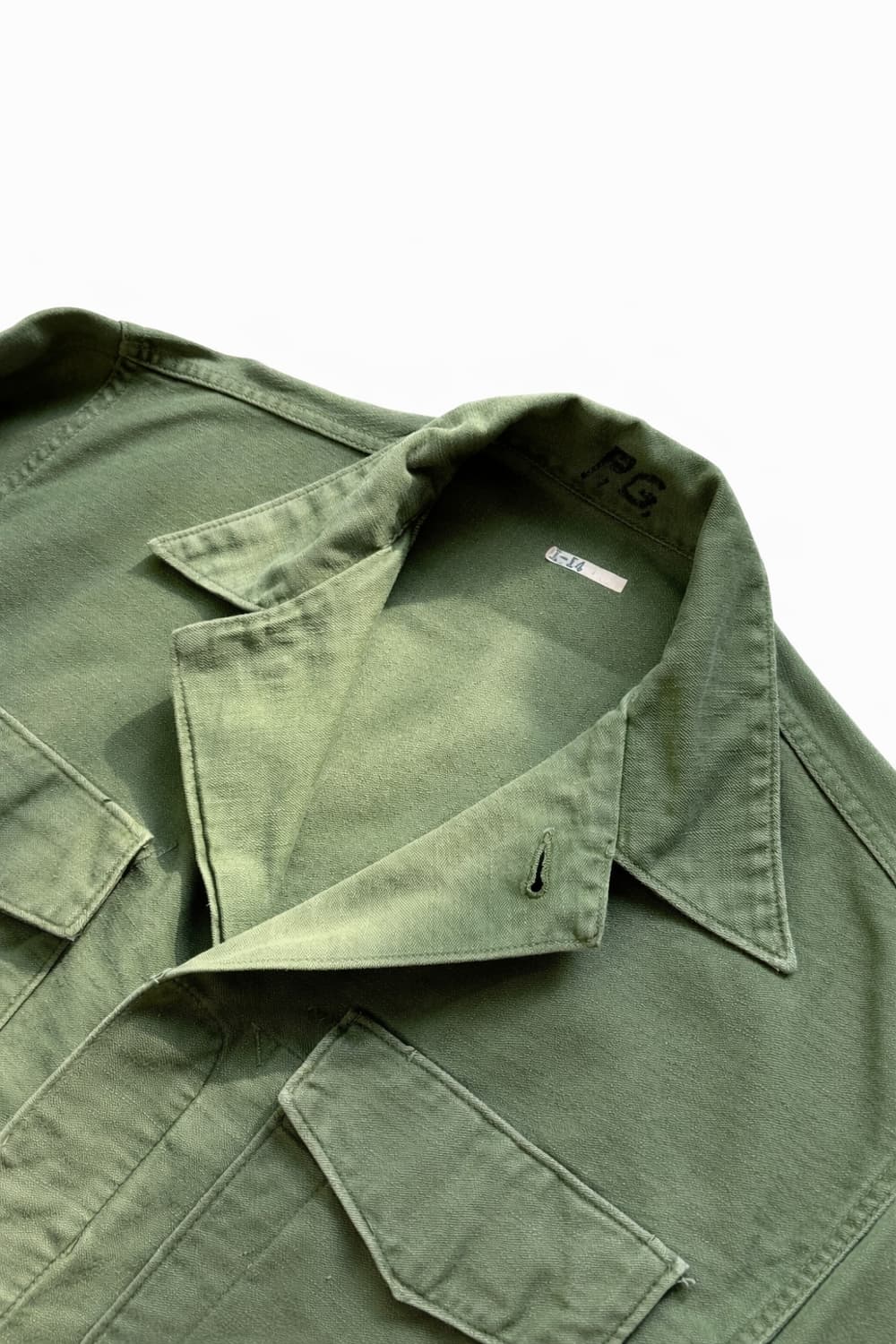 50's USMC P-56 유틸리티 셔츠 34(95) #2 상품이미지5