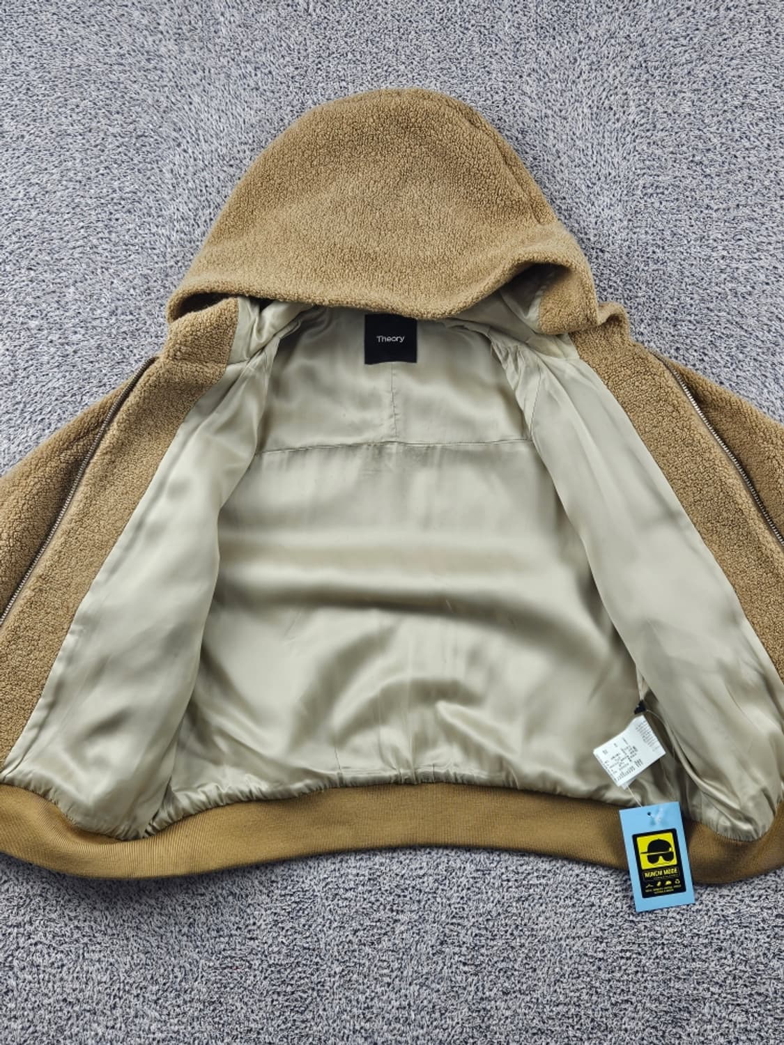 띠어리 부클 플리스 크롭 후드 집업 ( S ) / 11279 상품이미지10