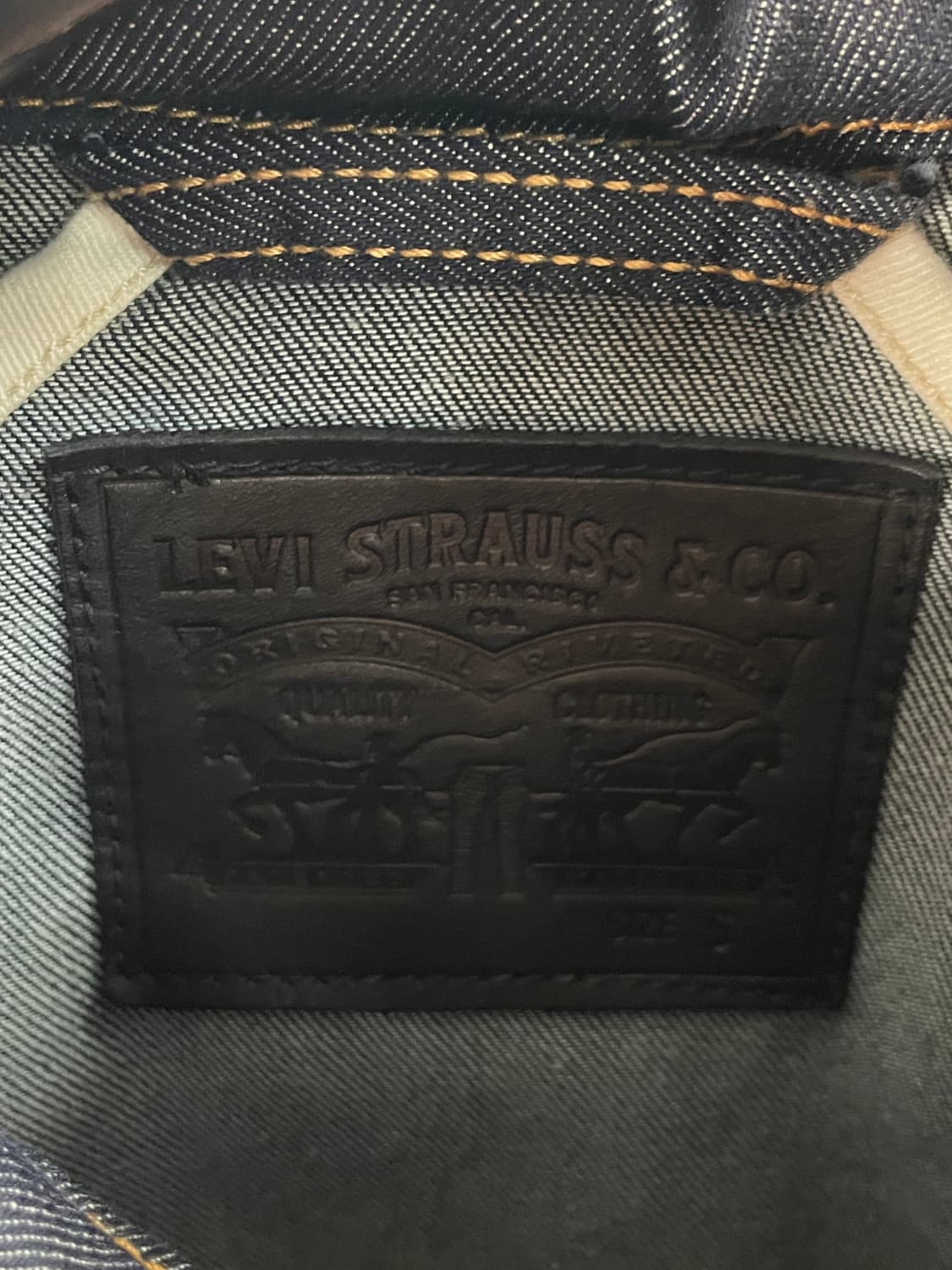 리바이스 진청 데님 자켓 (on.208) 상품이미지8