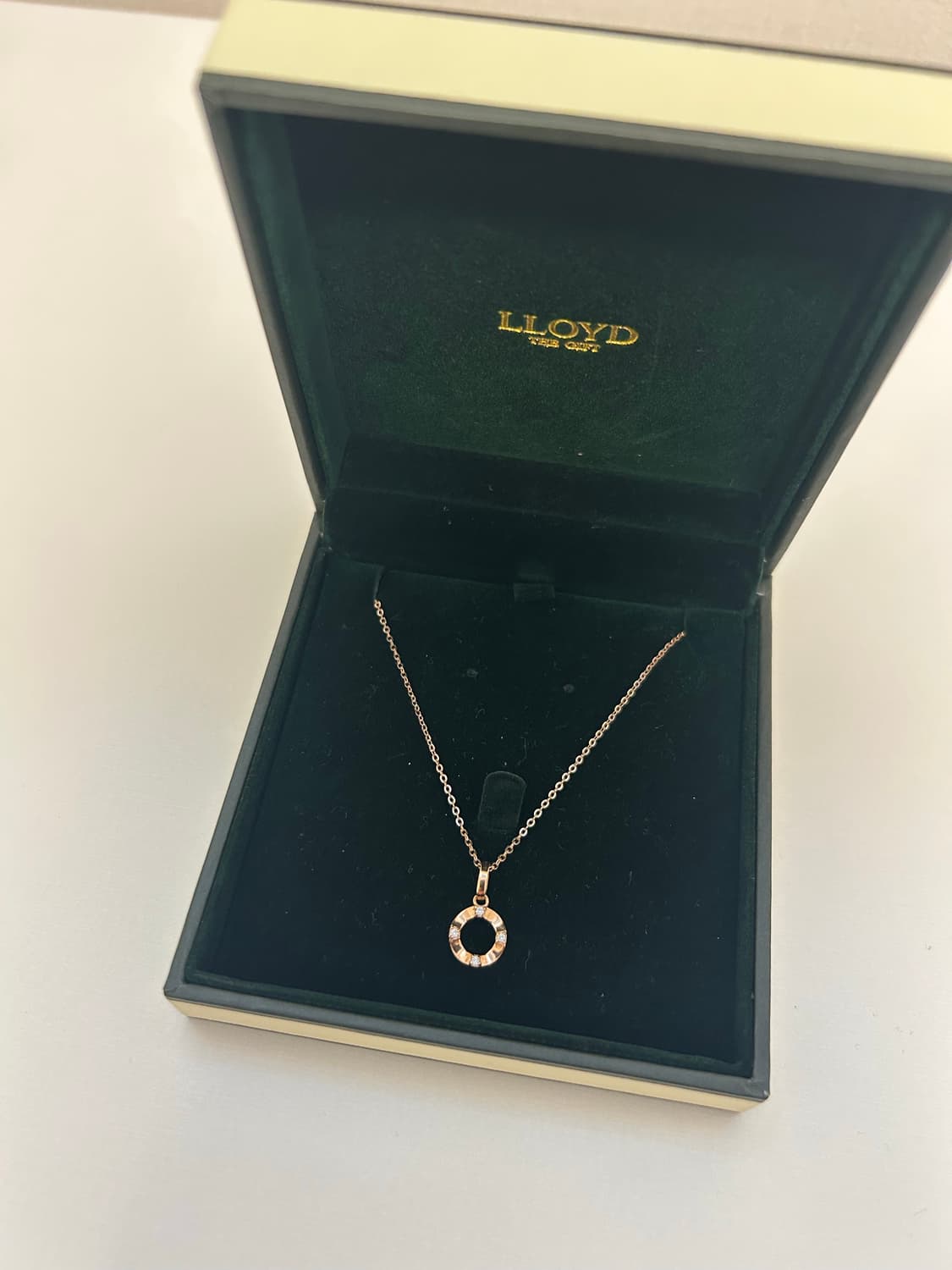 로이드 로즈골드 14k 목걸이 상품이미지2