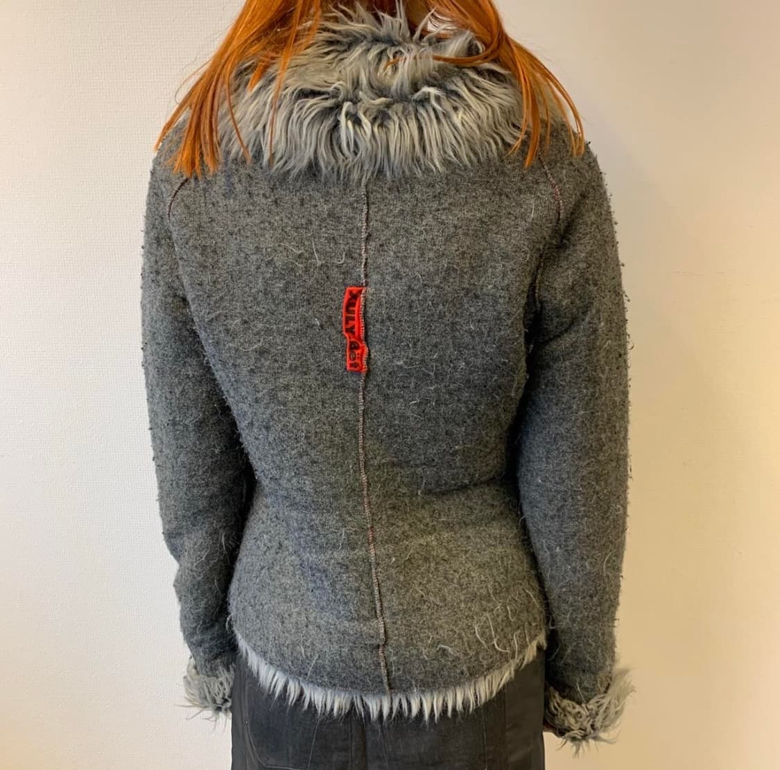 Xuly bët 슐리벳 1995 런웨이 컬렉션 그레이 퍼코트 상품이미지4