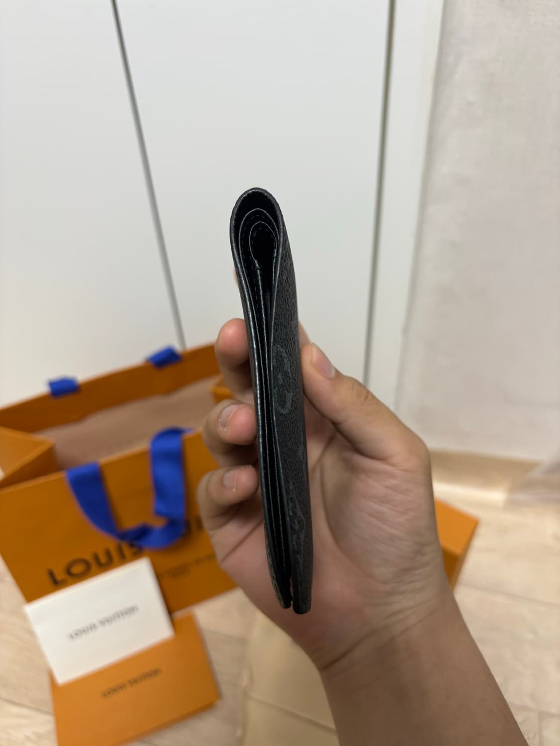 (새상품급, 풀구성) 루이비통 이클립스 멀티플 반지갑 상품이미지7