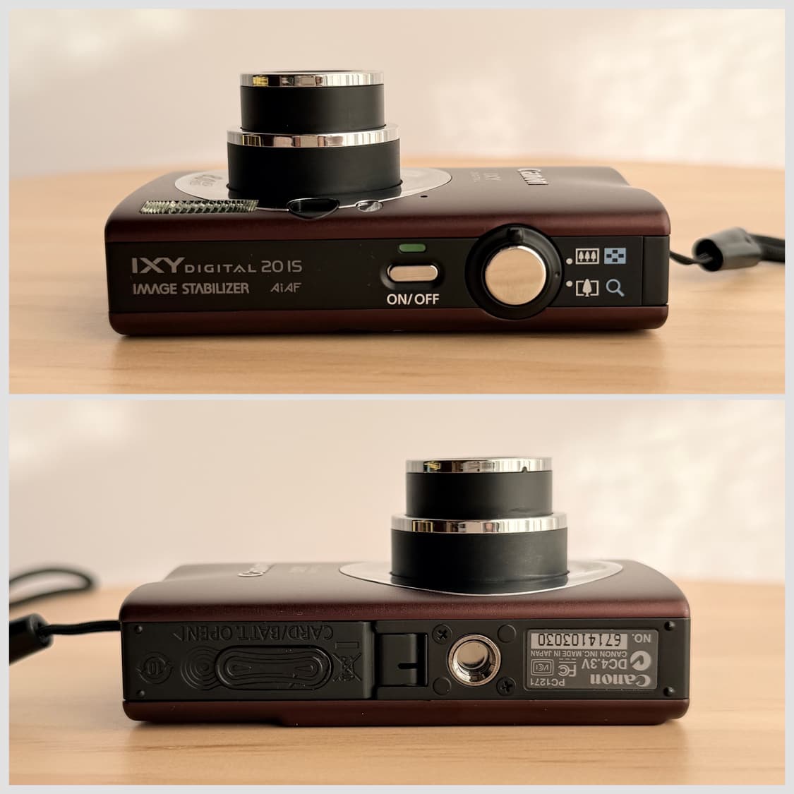 🍫리사 픽 희귀컬러 풀구성/ 캐논 IXY20 IS 초콜릿 브라운🍫 상품이미지5