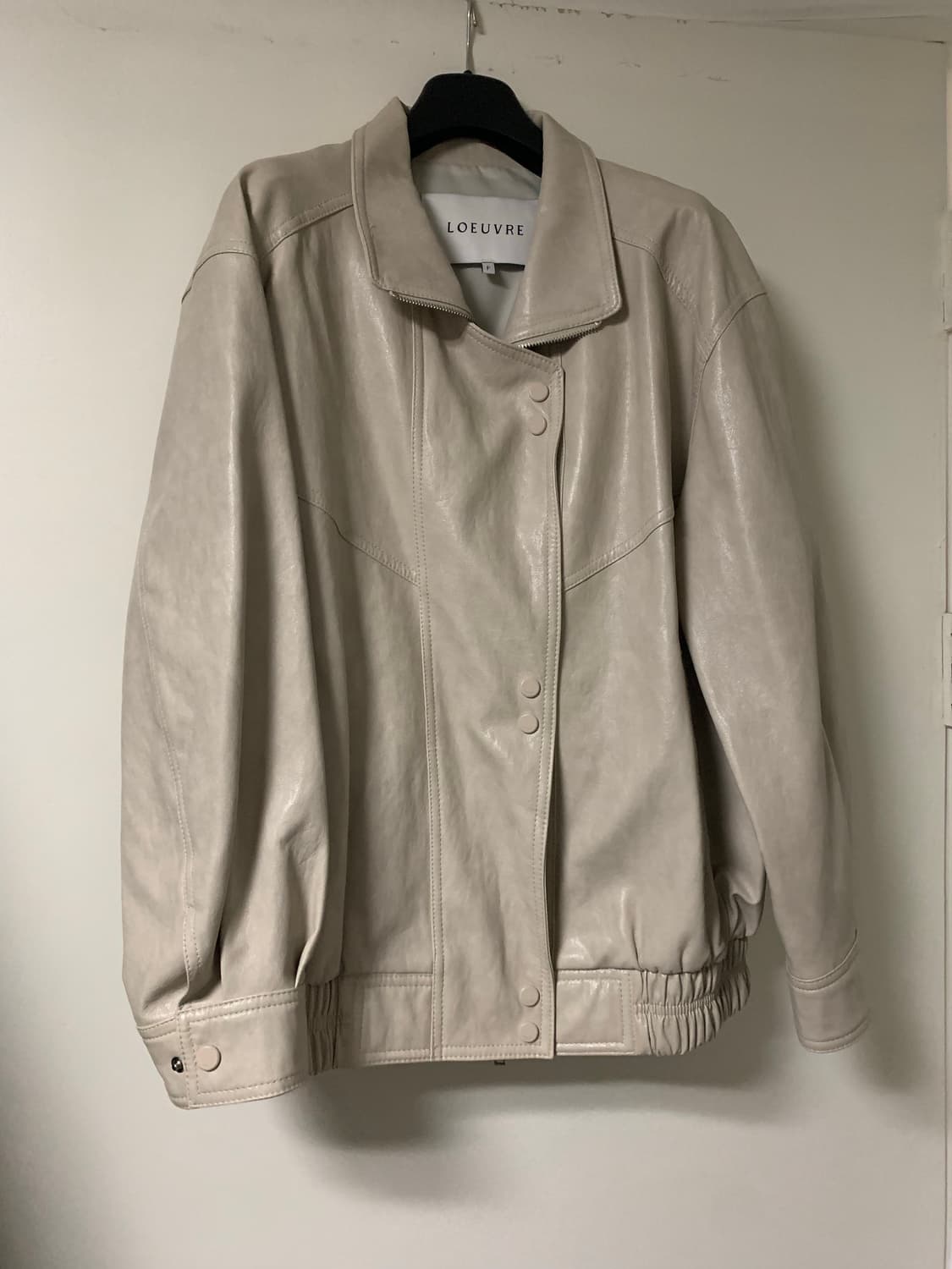 루에브르 가죽자켓  상품이미지3