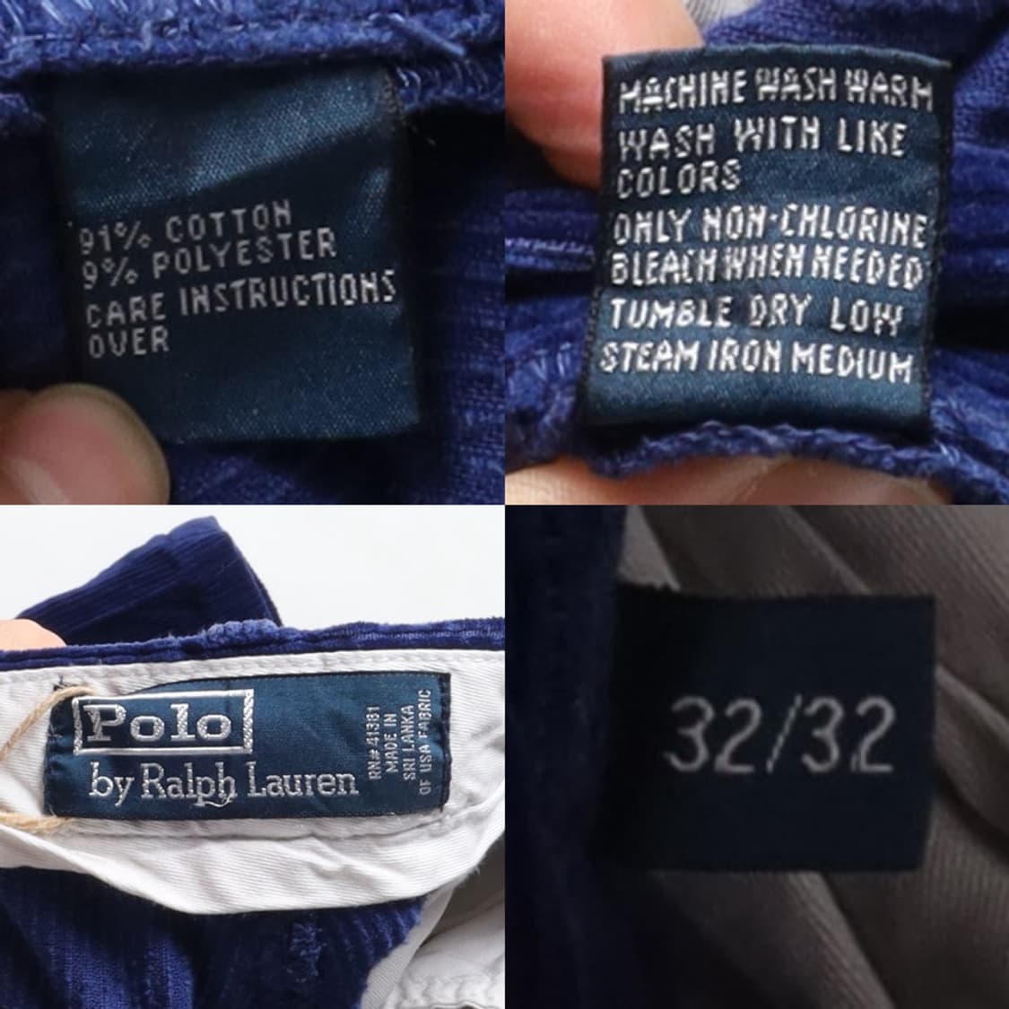 폴로 랄프로렌 Polo Ralph Lauren Corduroy Pants 상품이미지8