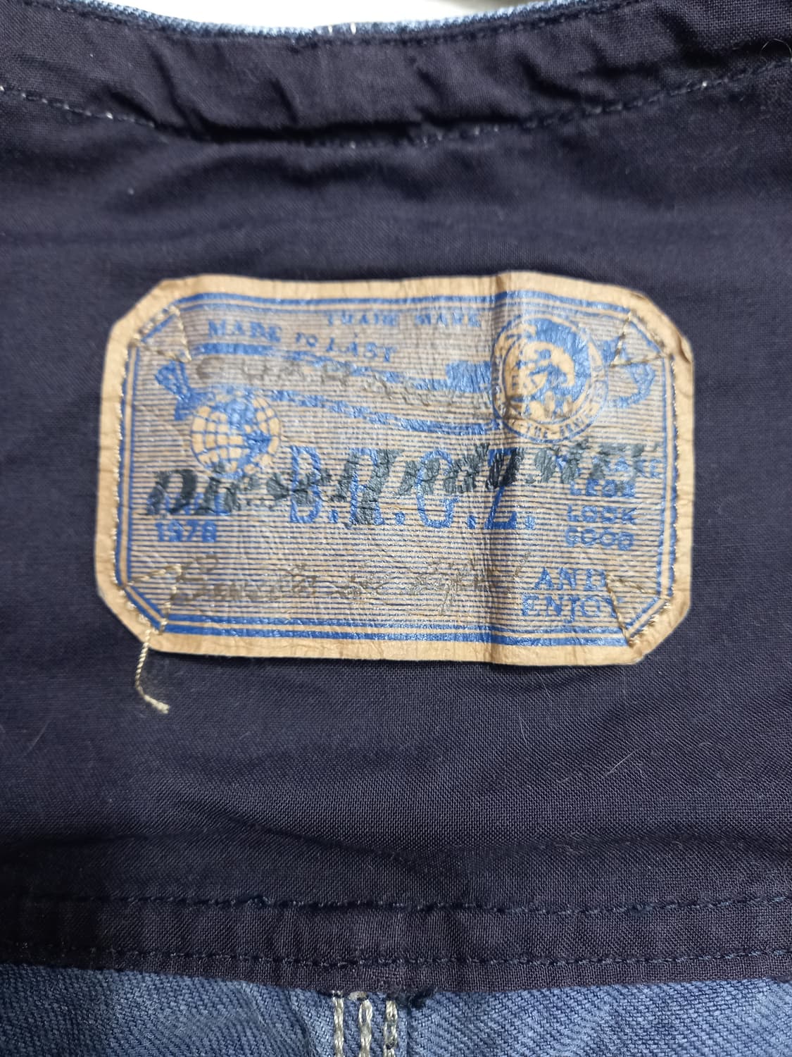 28-30 DIESEL 멜빵 배기 카펜터데님 30-190 상품이미지8