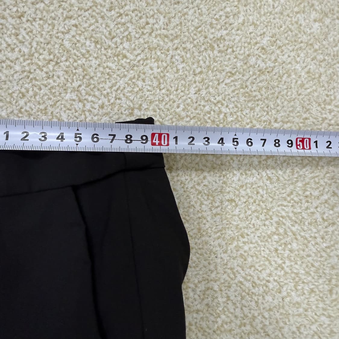 [79] 지오다노 와이드 블랙 슬랙스팬츠 1231T1 상품이미지5