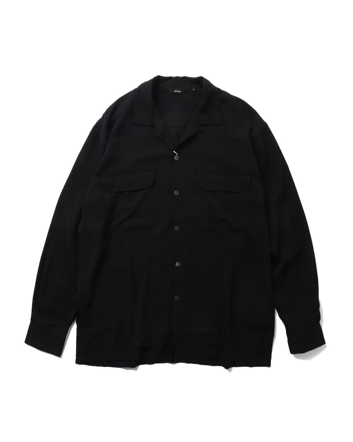 빔즈 BEAMS Loose Open Collar Shirt 상품이미지1