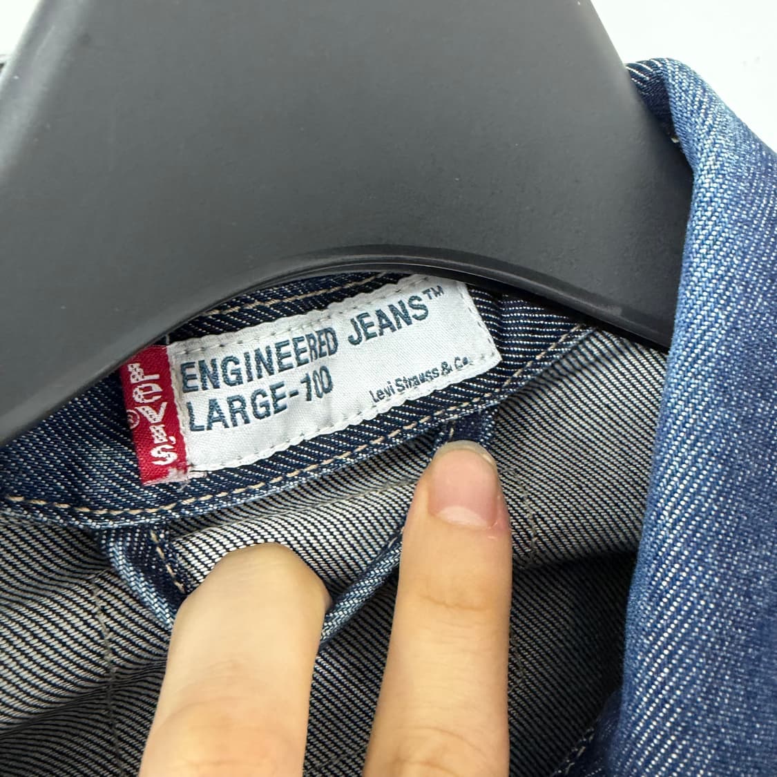 리바이스 엔지니어드 코팅 데님 트러커 자켓 상품이미지7