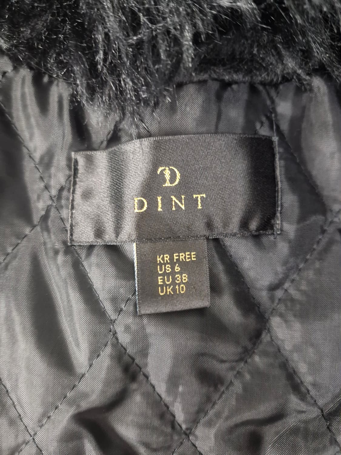 딘트 DINT 페이크 퍼 자켓 상품이미지3