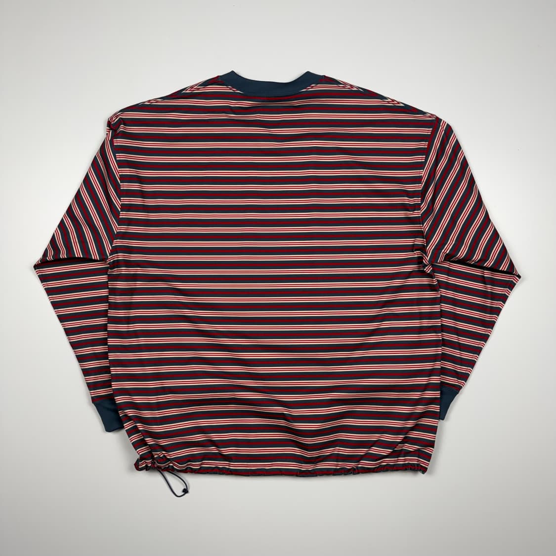 (110) 다이와피어39 테크 드로우스트링 멀티 보더 롱슬리브 상품이미지2