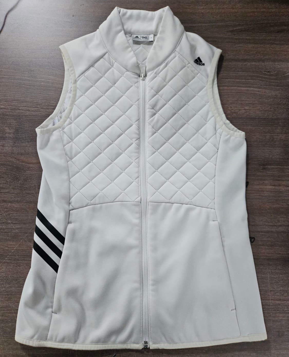 아디다스 우먼스 퀼팅 베스트 S 상품이미지1