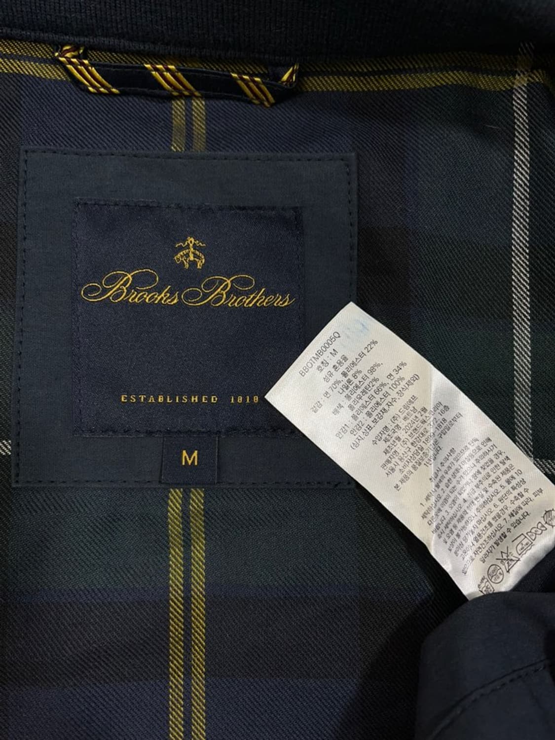 브룩스브라더스 블루종 자켓/#2906 상품이미지6