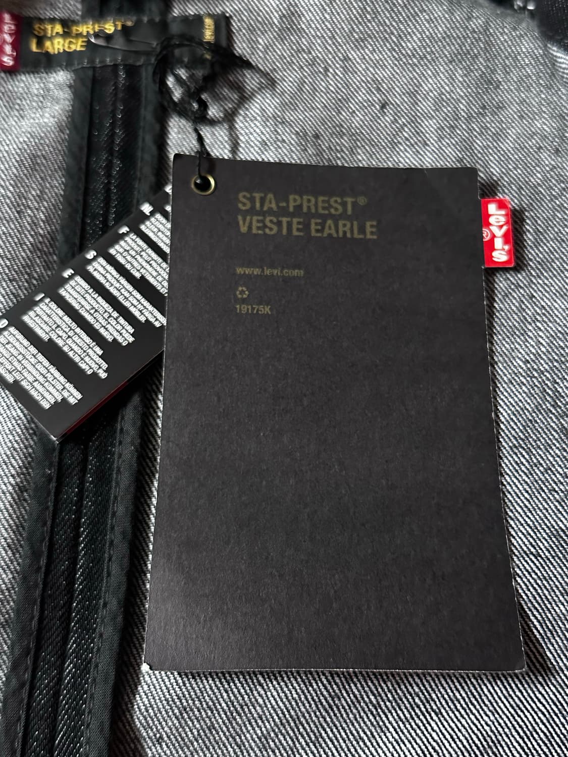 (데드스탁) Levi’s STA-PREST EARLE 블레이저 자켓 상품이미지8