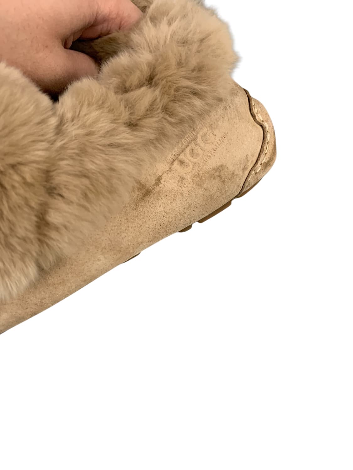 어그 오즈웨어 플러피 태슬 양털 모카신 브라운 250 (Gr-3283)  상품이미지9