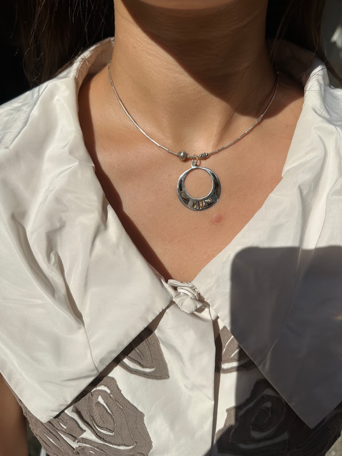 Vintage pendant+musta note vine 925silve 상품이미지2