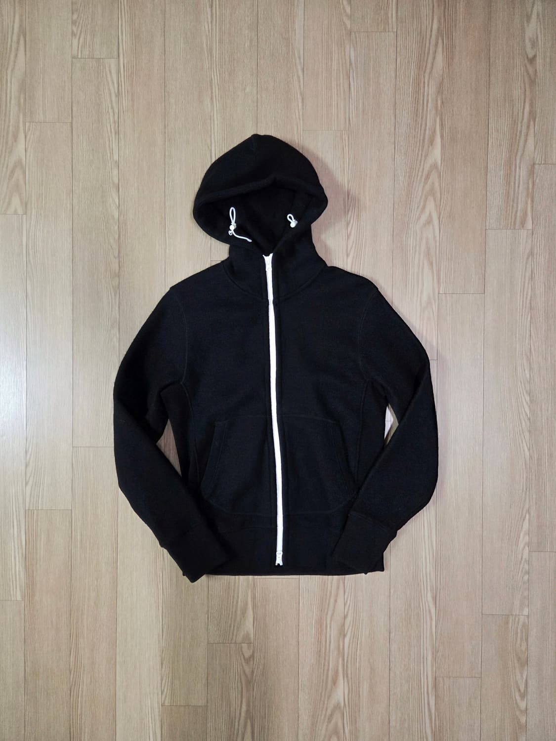 유나이티드 애로우즈 도쿄 화이트 짚업 울 재킷 상품이미지1