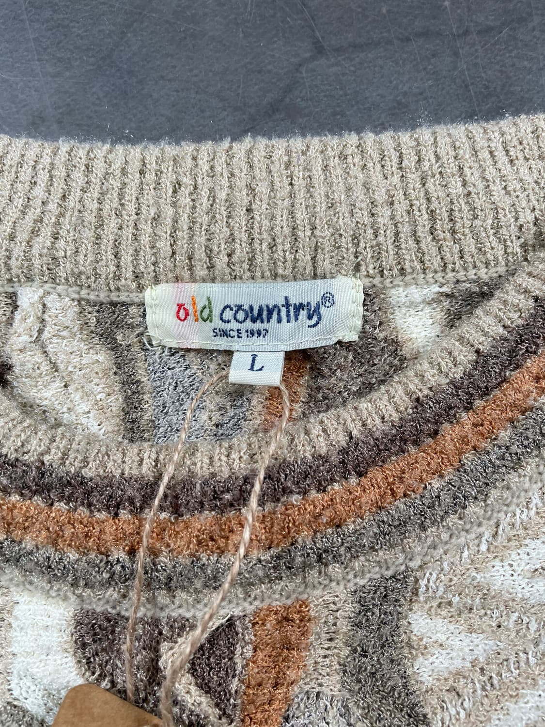 빈티지 케이블 니트 상품이미지5