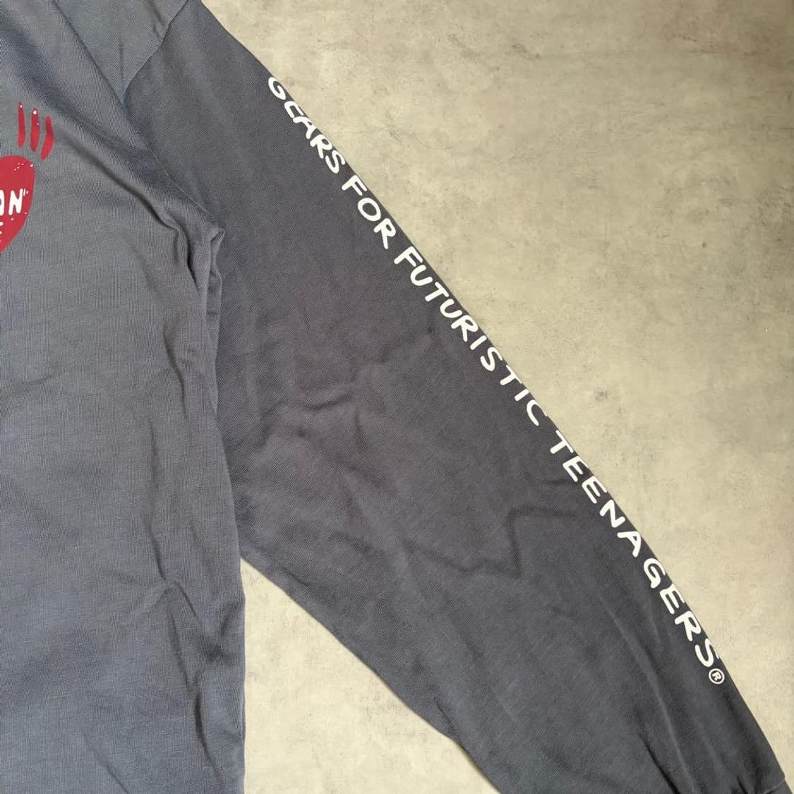 휴먼 메이드 하트 로고 롱슬리브 티셔츠 상품이미지6