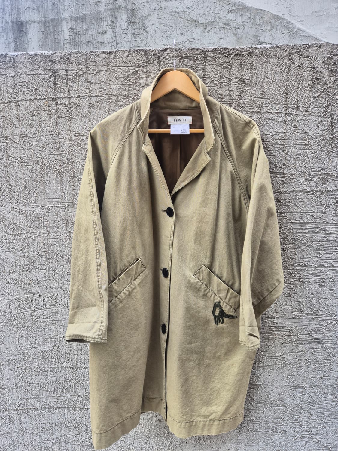 LEWITT 코트 카키 85-90-160 (사파리코트) 상품이미지7