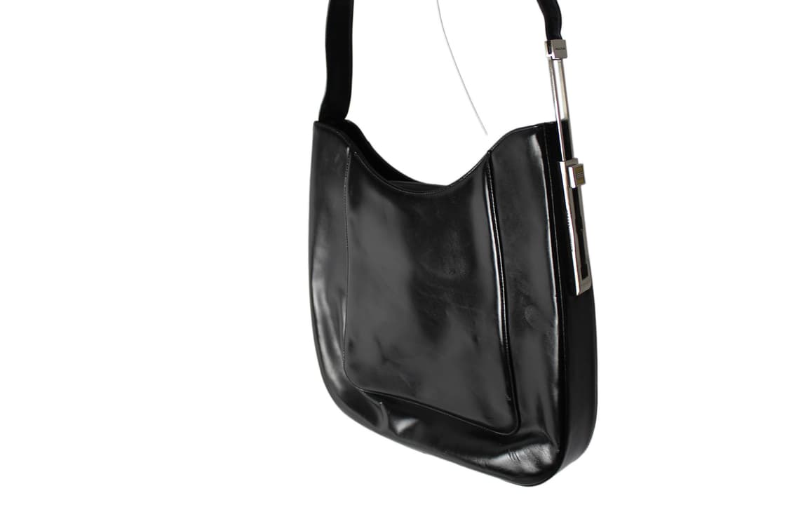 2000s BALENCIAGA 발렌시아가 페이던트 레더 숄더백 상품이미지2