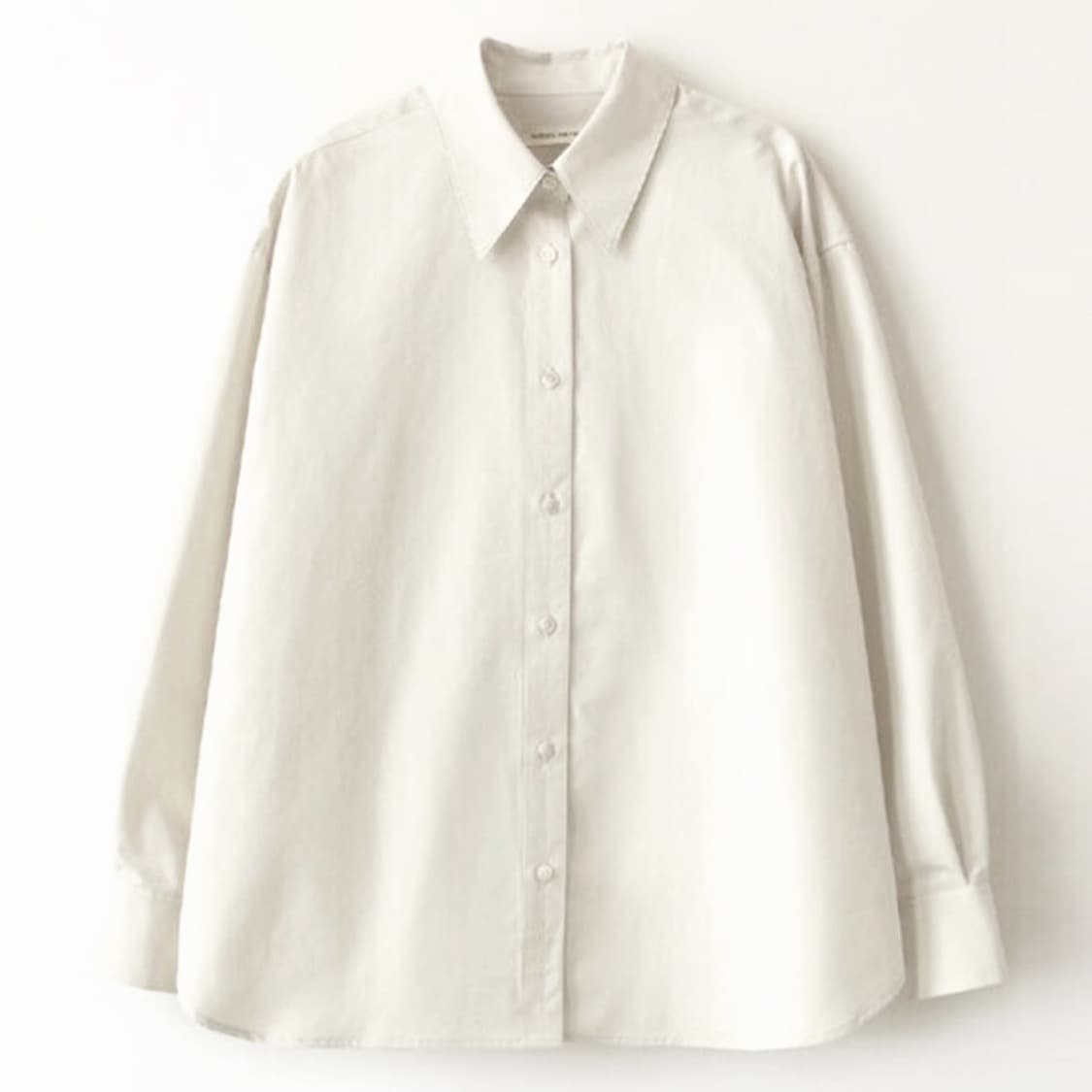 낫띵리튼(NOTHING WRITTEN) Pine 코튼 포플린 셔츠 프리 상품이미지3