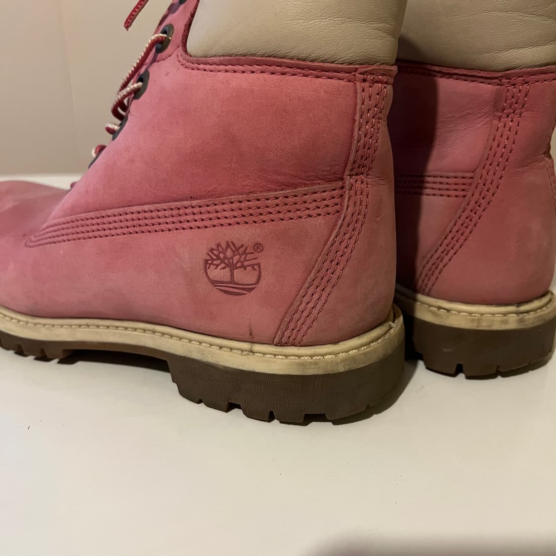 팀버랜드 6인치 프리미엄 핑크 부츠 상품이미지4