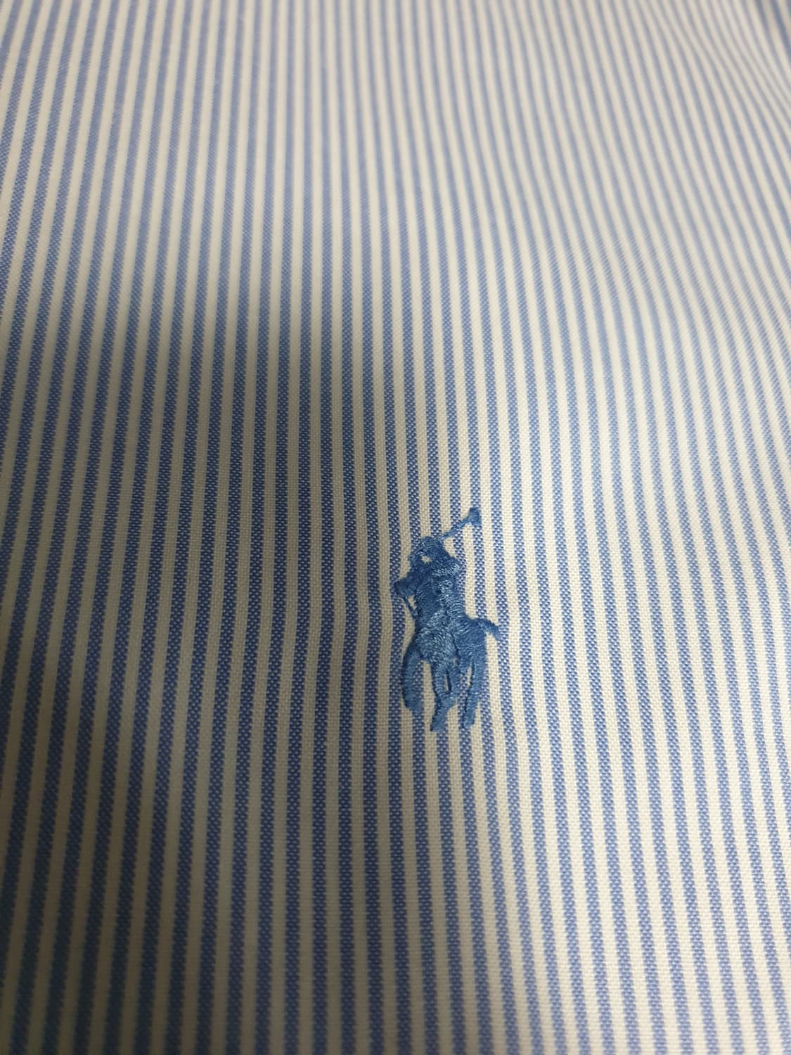 폴로랄프로렌 이지케어 스트라이프 반팔셔츠 22s상품 (15 반 사이즈) 상품이미지2