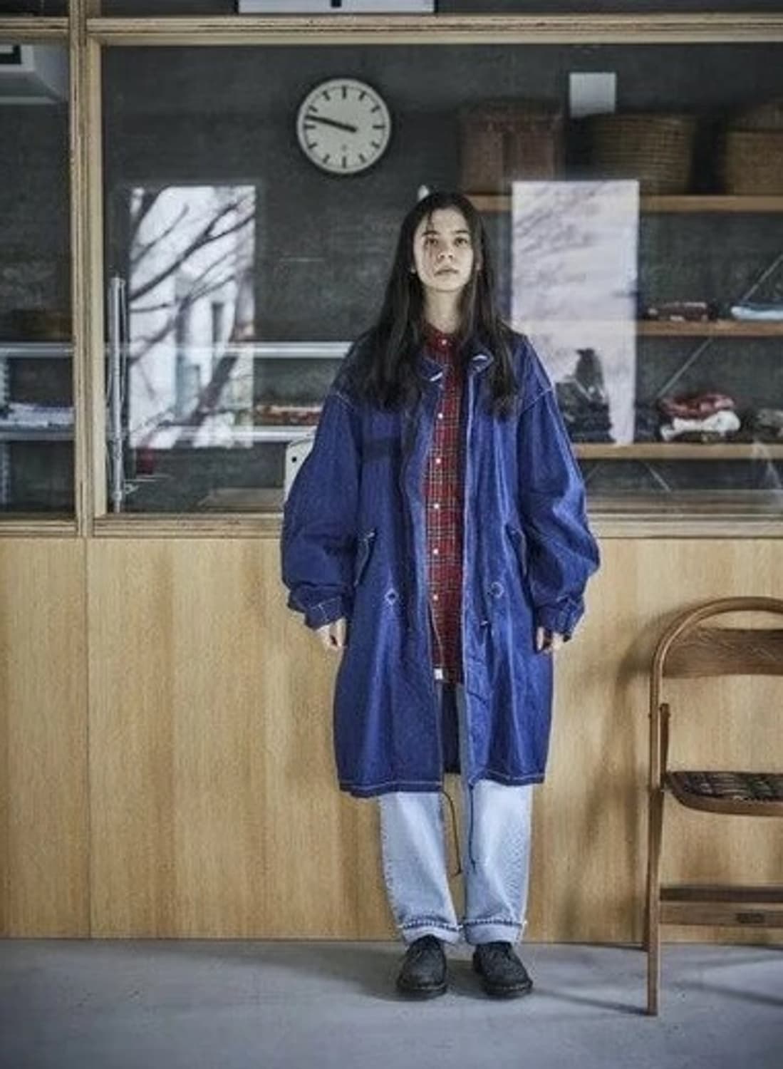 오어슬로우 M-65 데님 피쉬테일 야상 코트 3사이즈 상품이미지7