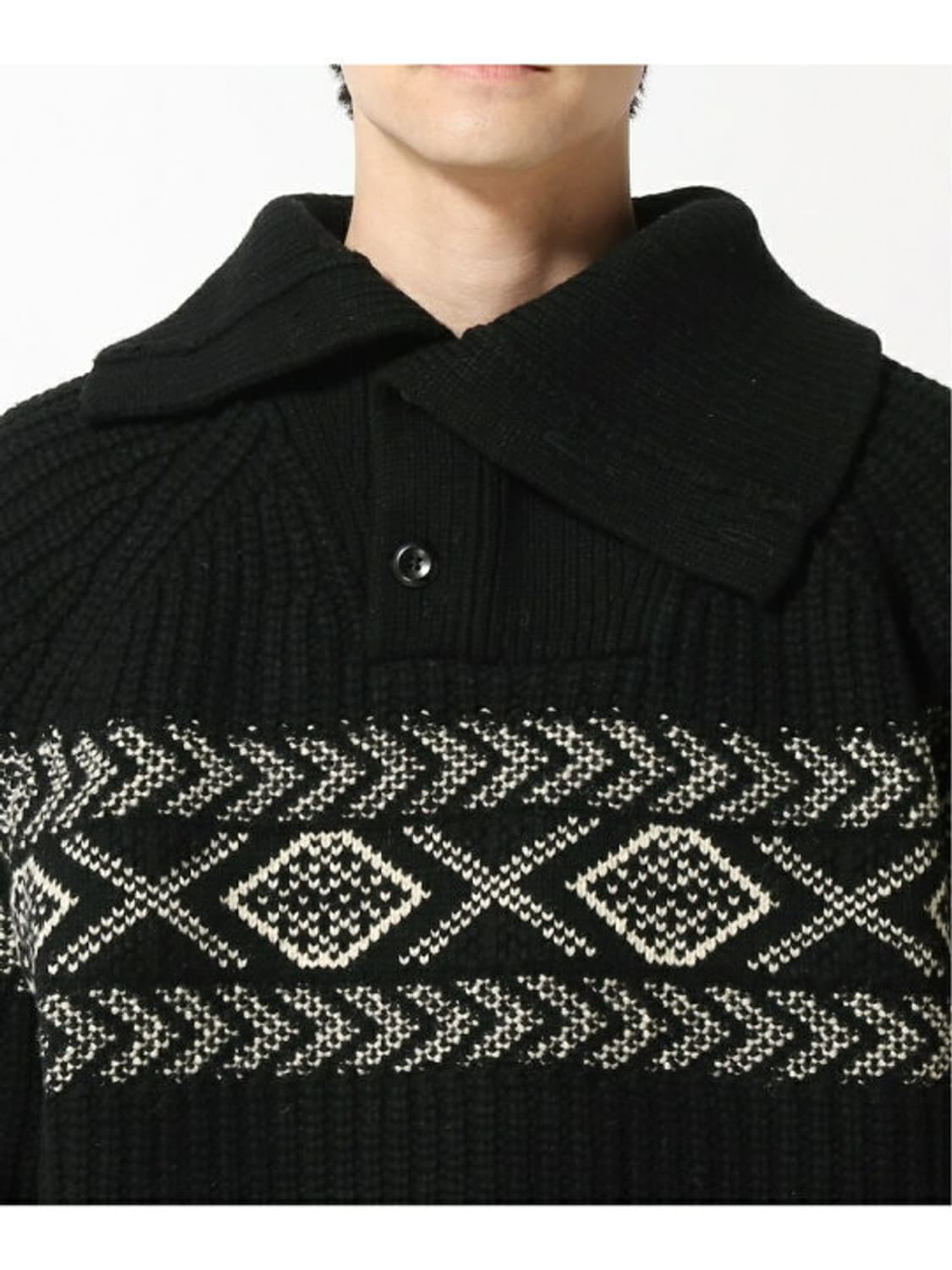 바나나 리퍼블릭 페어 아일 하이넥 니트 [ 105-110 ] 상품이미지7