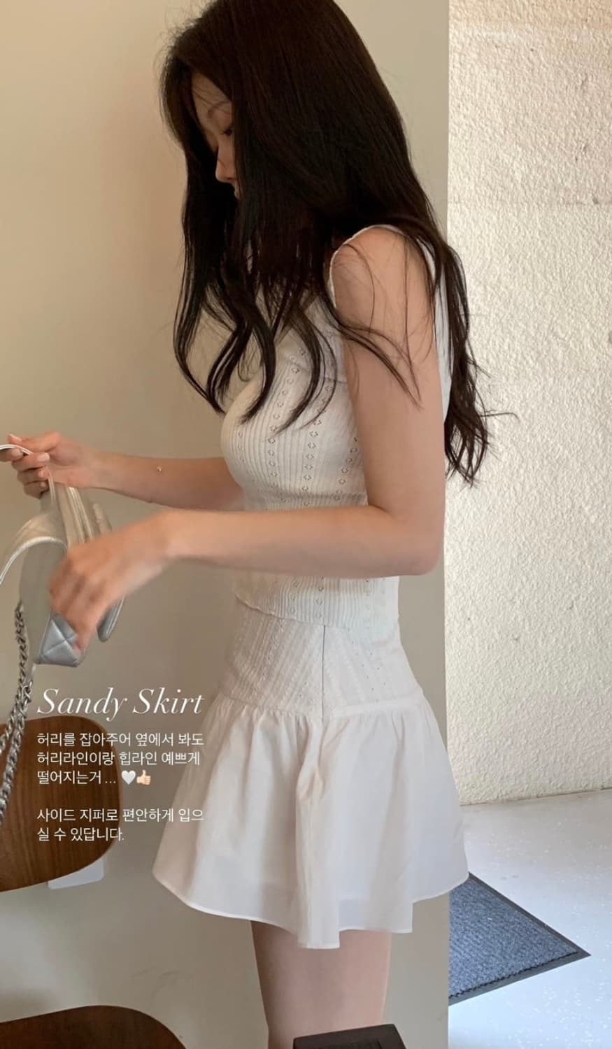 (새상품) 온트 ownt 샌디 스커트 새상품 m사이즈 상품이미지2