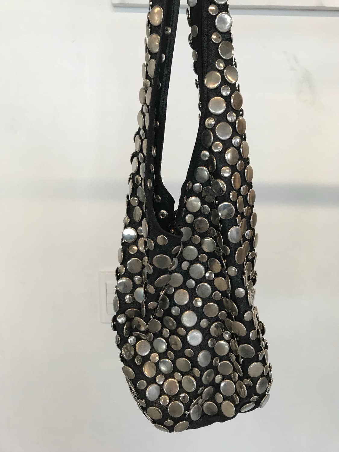 Vintage Studded Shoulder Bag 상품이미지3