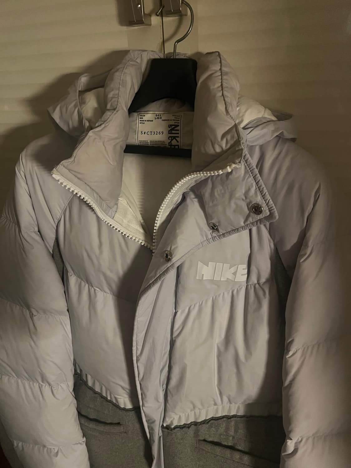 나이키 x 사카이 nrg 패딩 상품이미지2