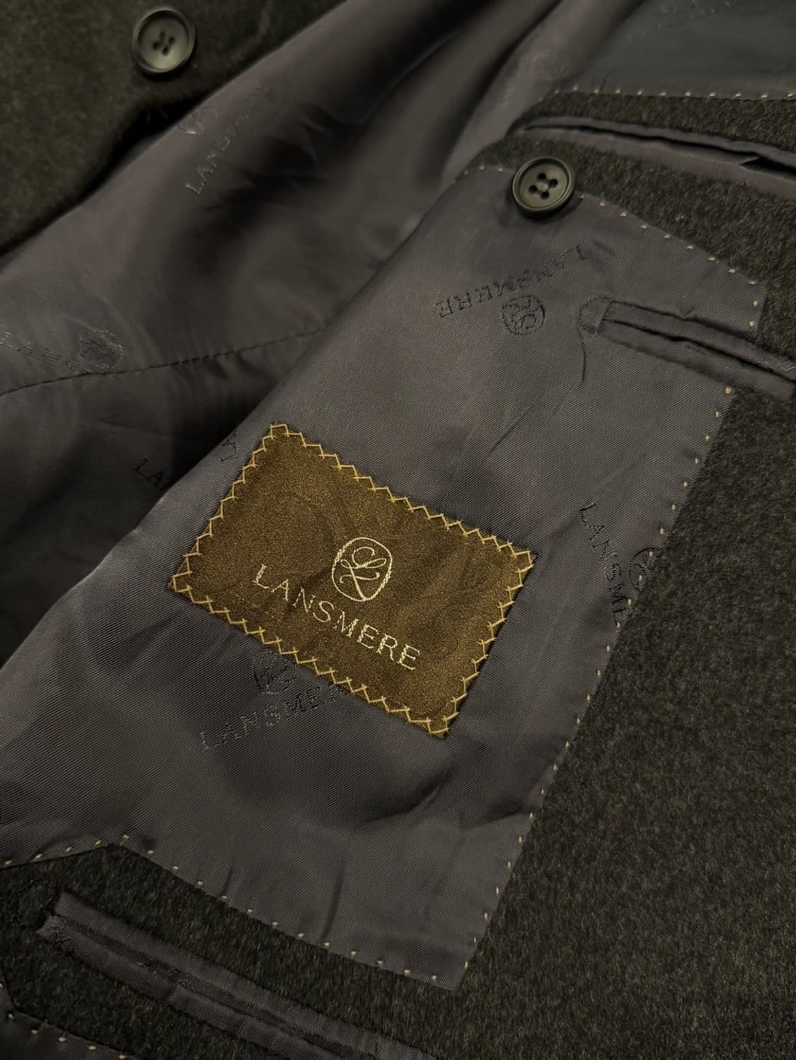 란스미어 콜롬보 캐시미어 자켓 100 상품이미지8