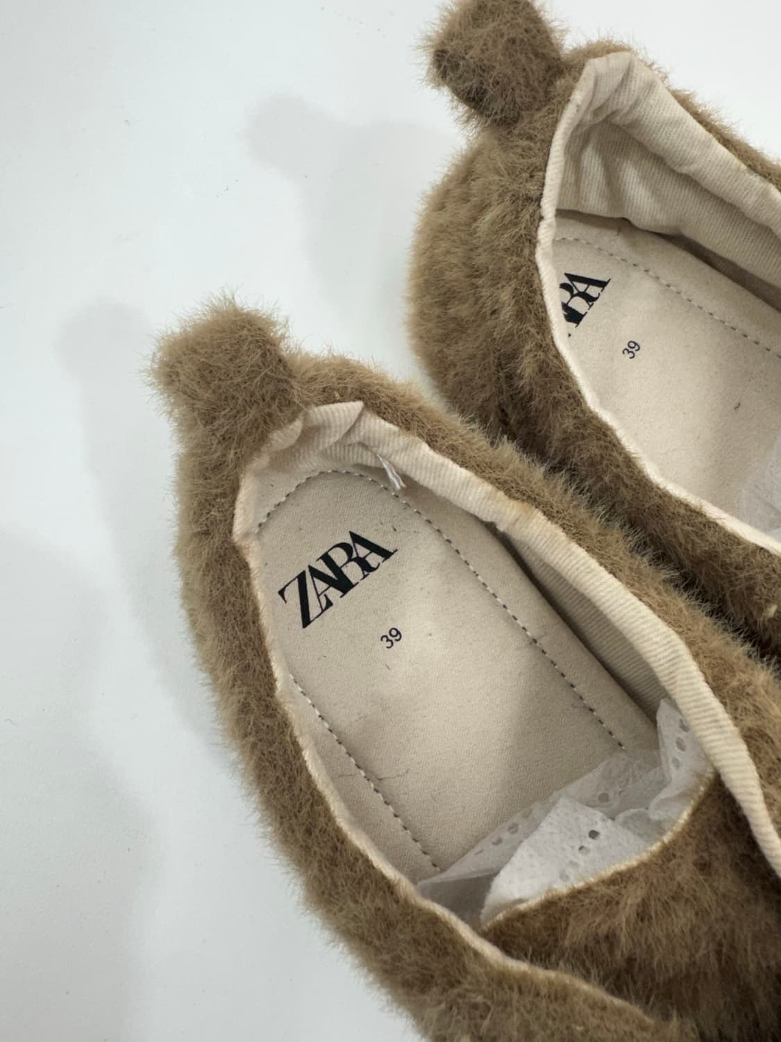 자라 퍼 스니커즈 39  상품이미지2