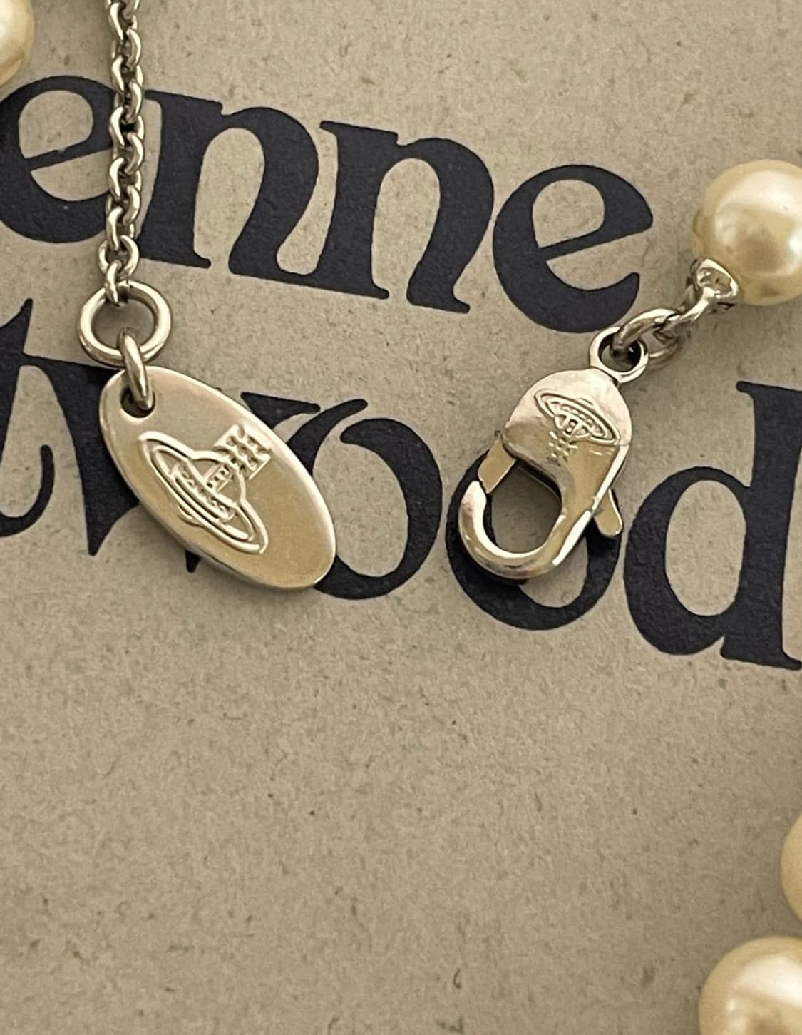 비비안웨스트우드 루크리스 펄 목걸이 진주초커 비비안 목걸이 상품이미지3