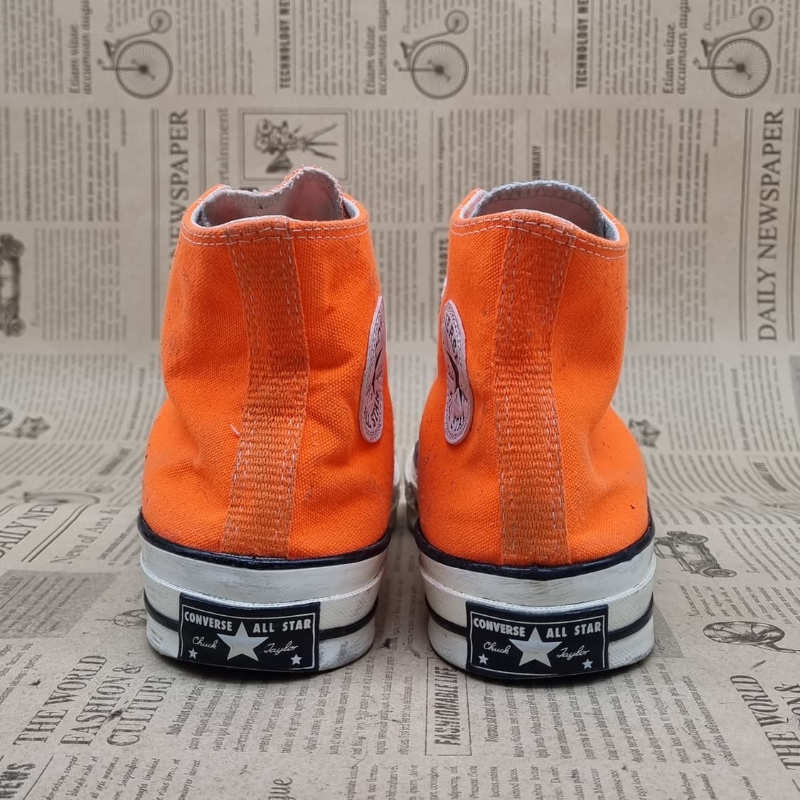 컨버스 척테일러 70s 오렌지 하이탑245 상품이미지4