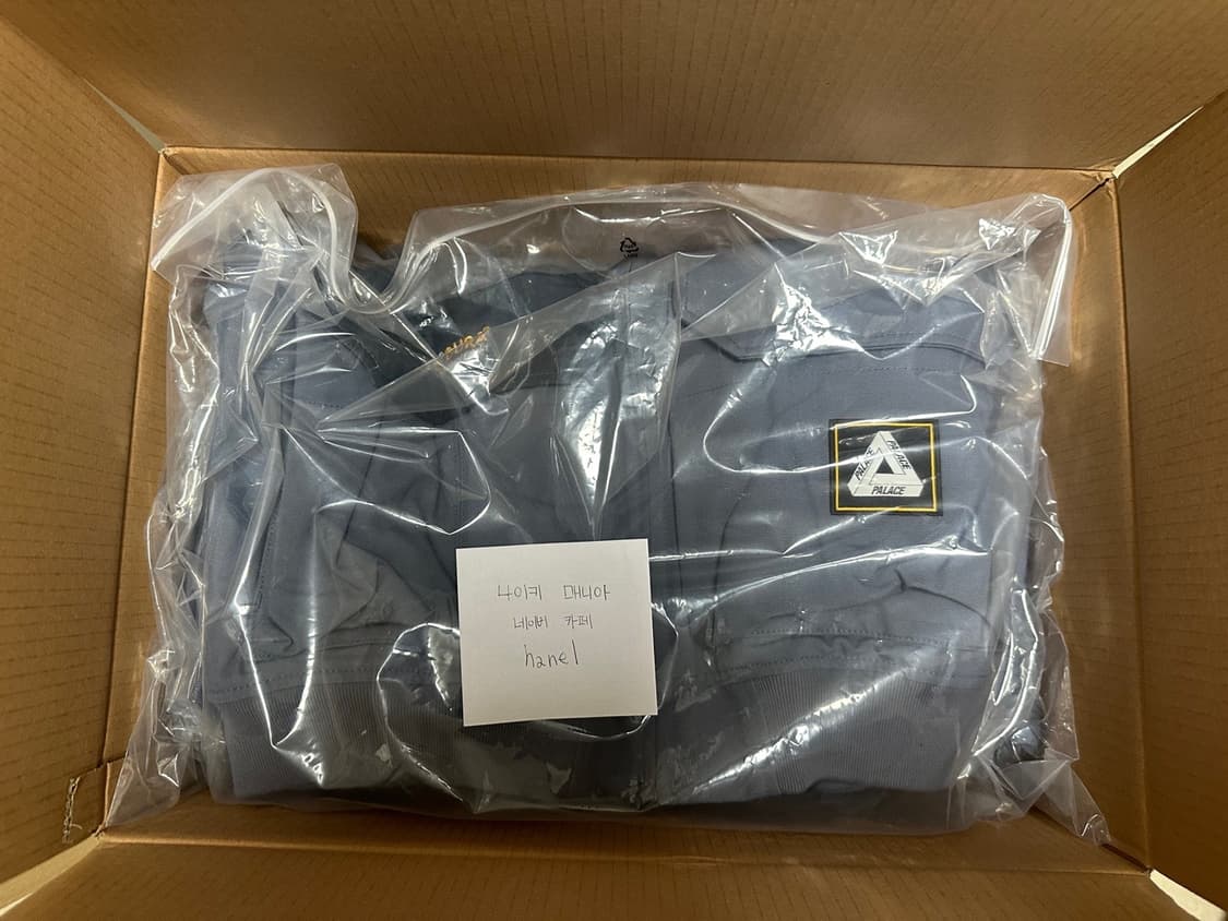 새상품) 팔라스 코듀라 덕 캔버스 자켓 블루 L 상품이미지4