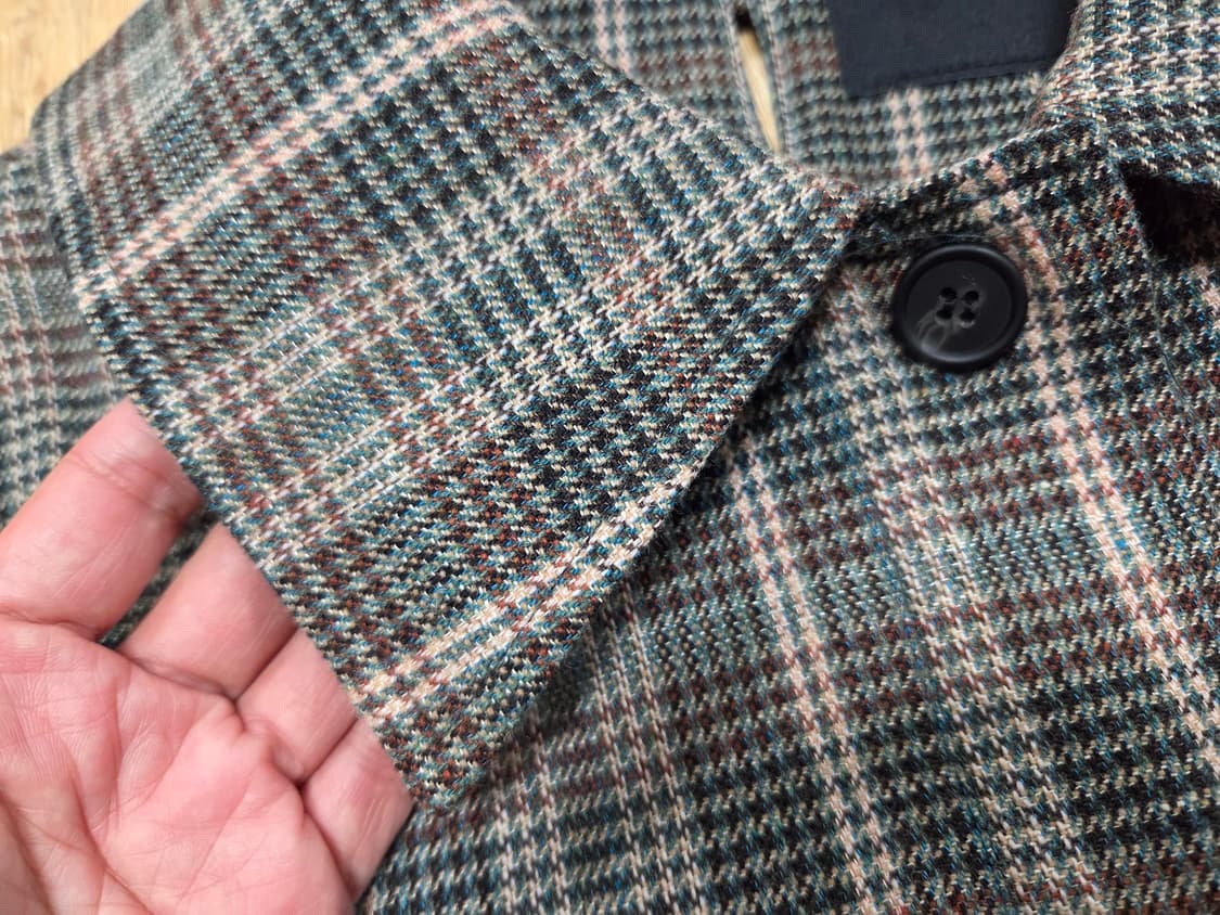 세컨플로어(2nd floor) 체크 셔츠자켓 프리사이즈 상품이미지3