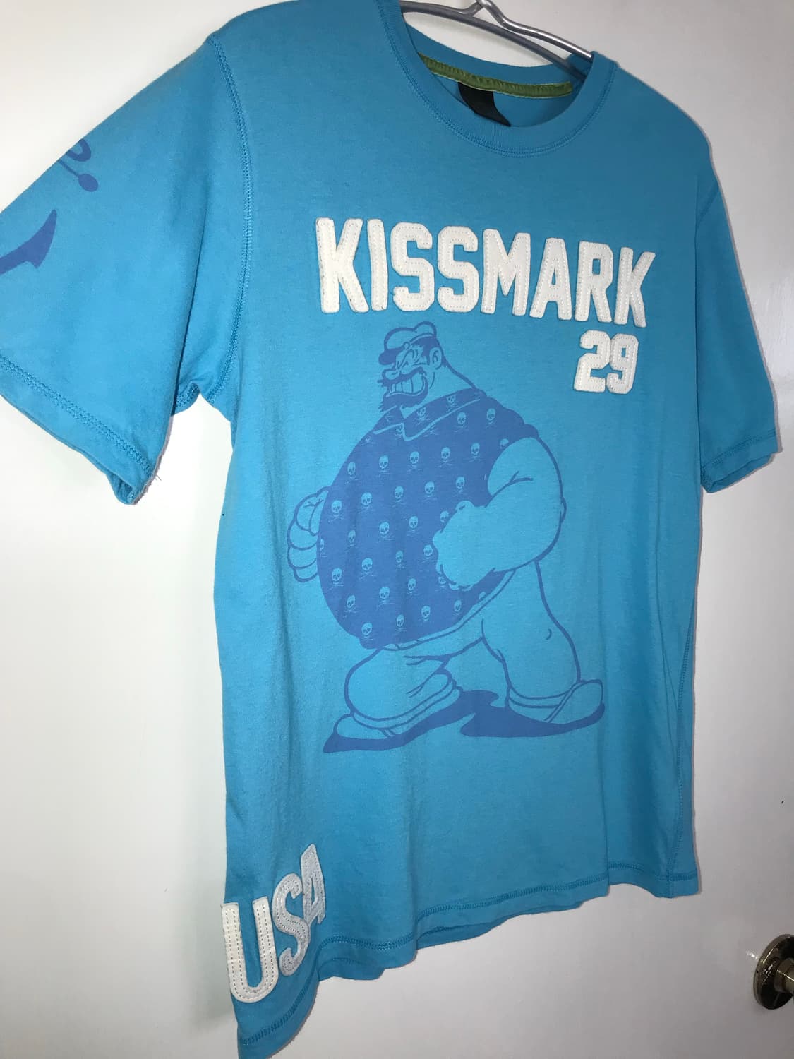 KISSMARK Applique Popeye Printing T-shir 상품이미지2