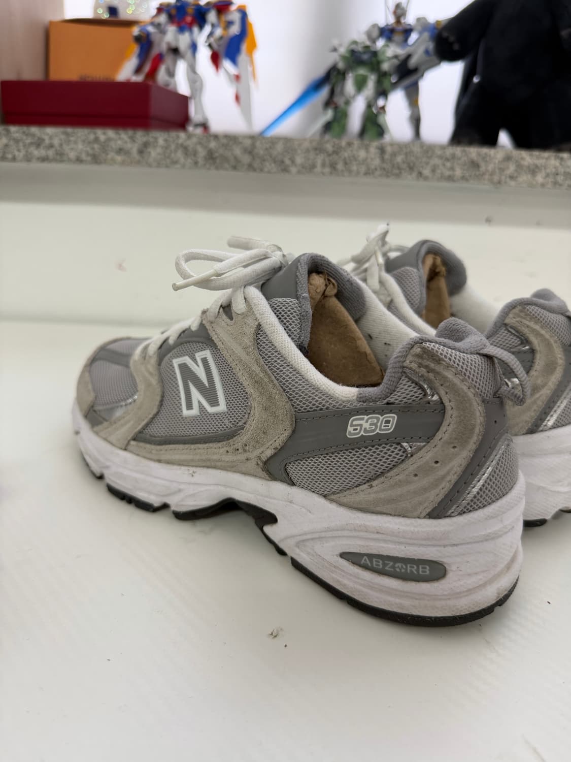 정품) 뉴발란스 530 그레이 운동화 240 상품이미지7