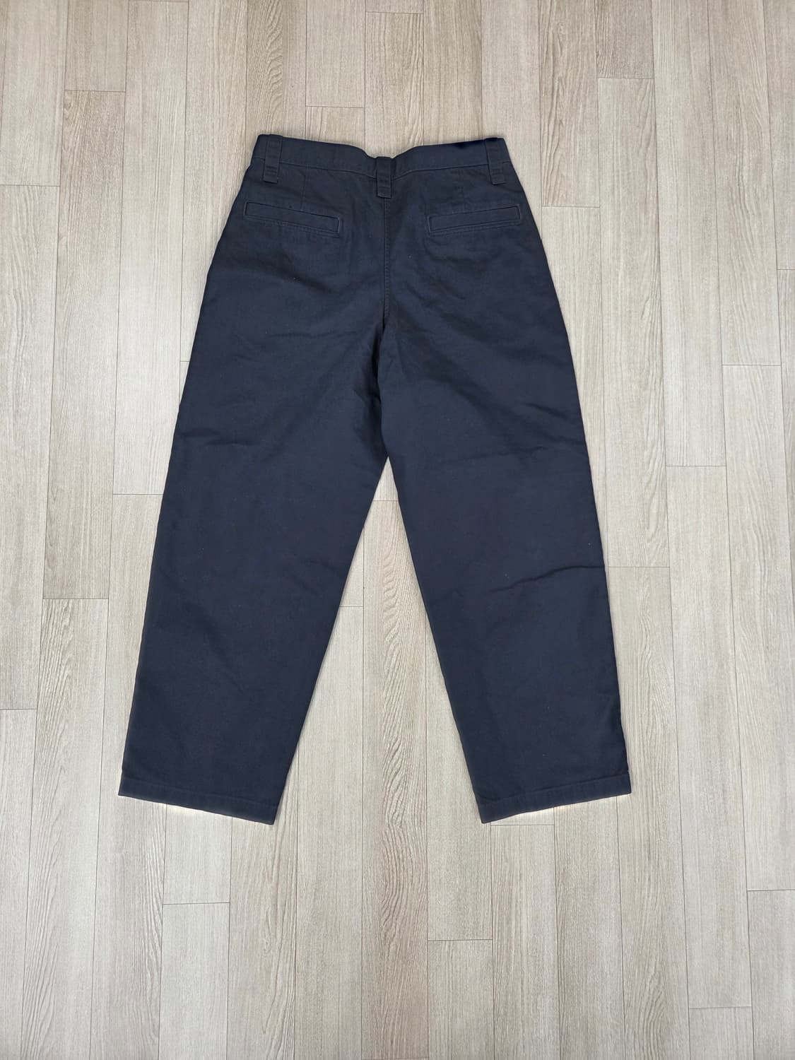 (새상품)유니클로U 와이드 치노 팬츠 07그레이 82 허리 32 상품이미지5