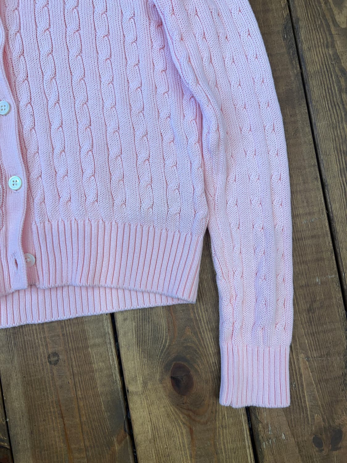 폴로 딸기우유 꼬임 니트  상품이미지9